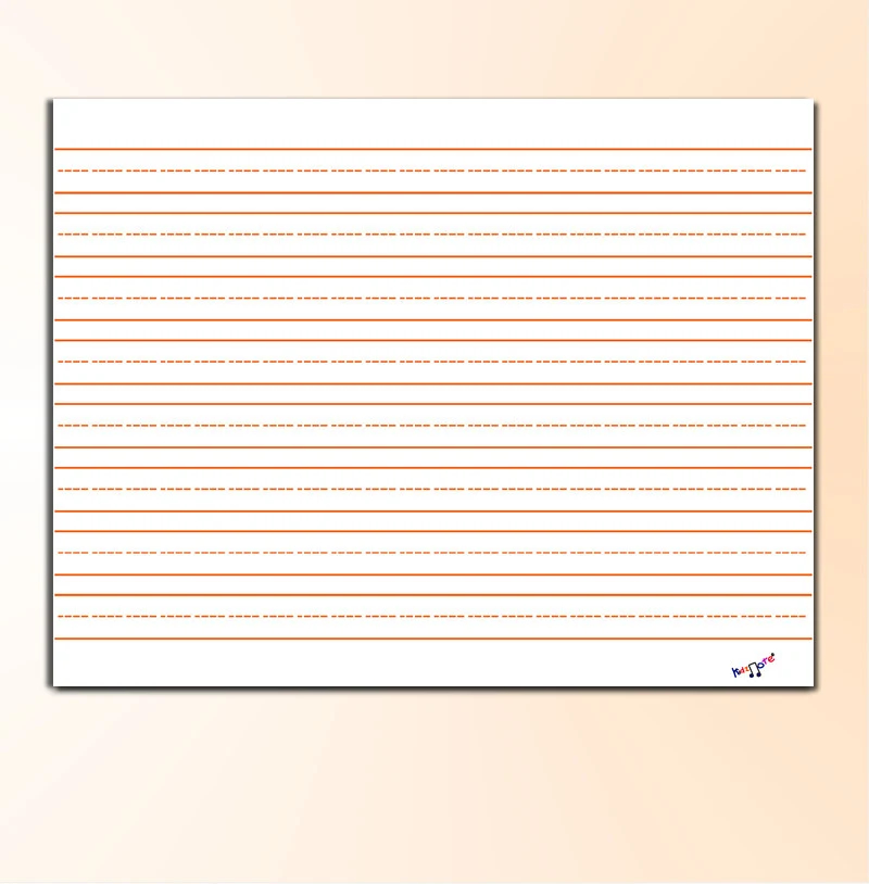 primary writing paper landscape paper educational tool for kids kindergarten head start ands pre k etsy