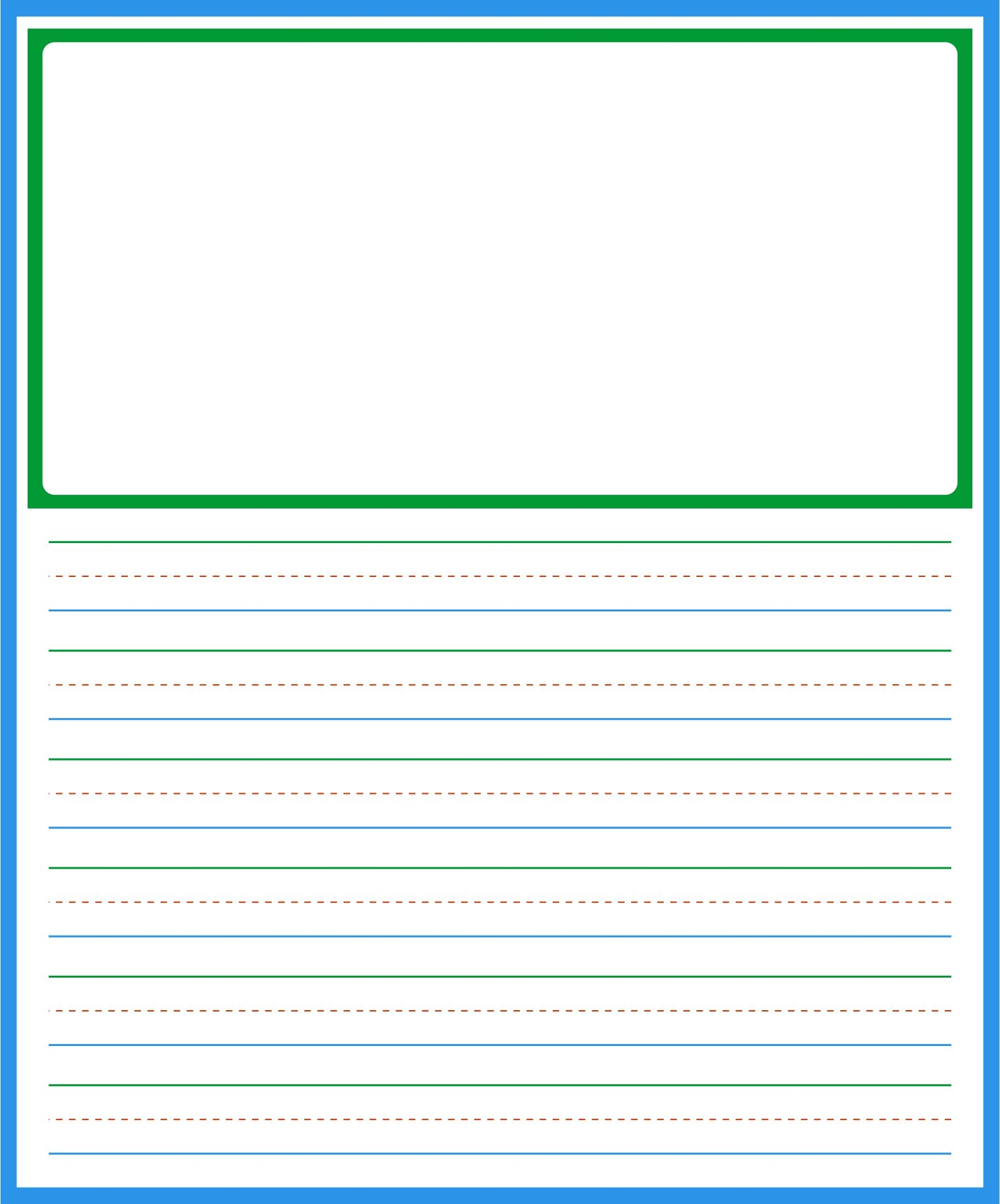 Primary Writing Paper Template 10 Free PDF Printables Printablee