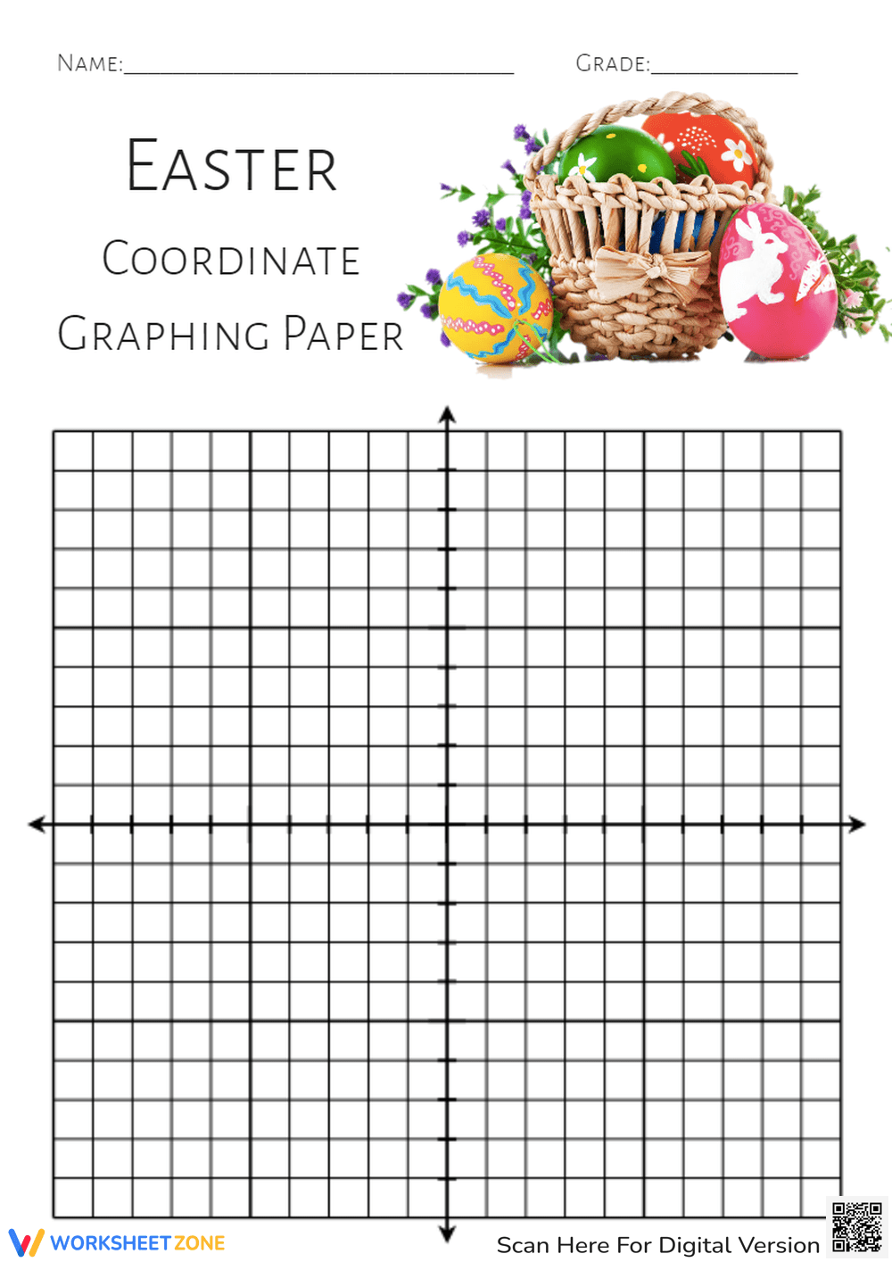 Printable Graph Paper Worksheet