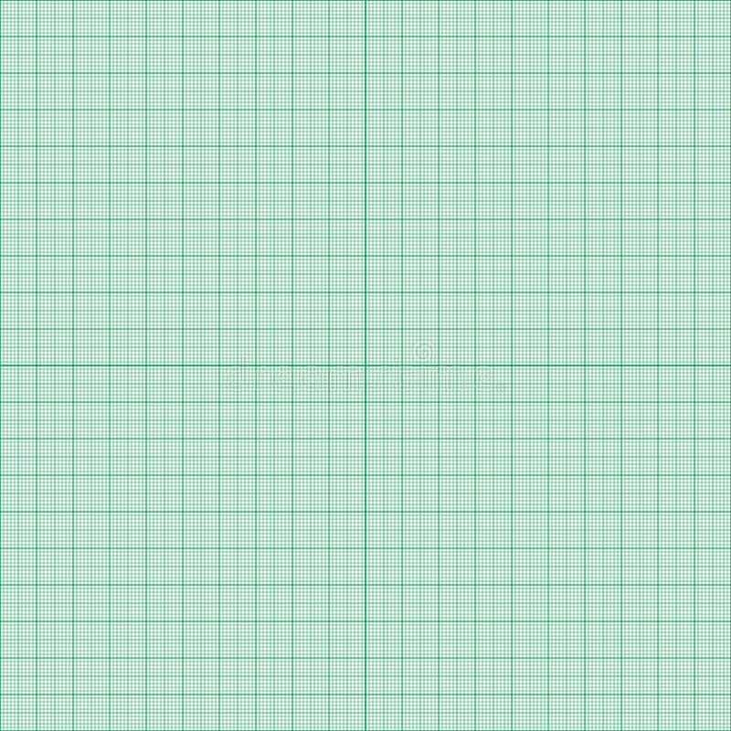  Printable Free Green Graph Paper Template PDF 
