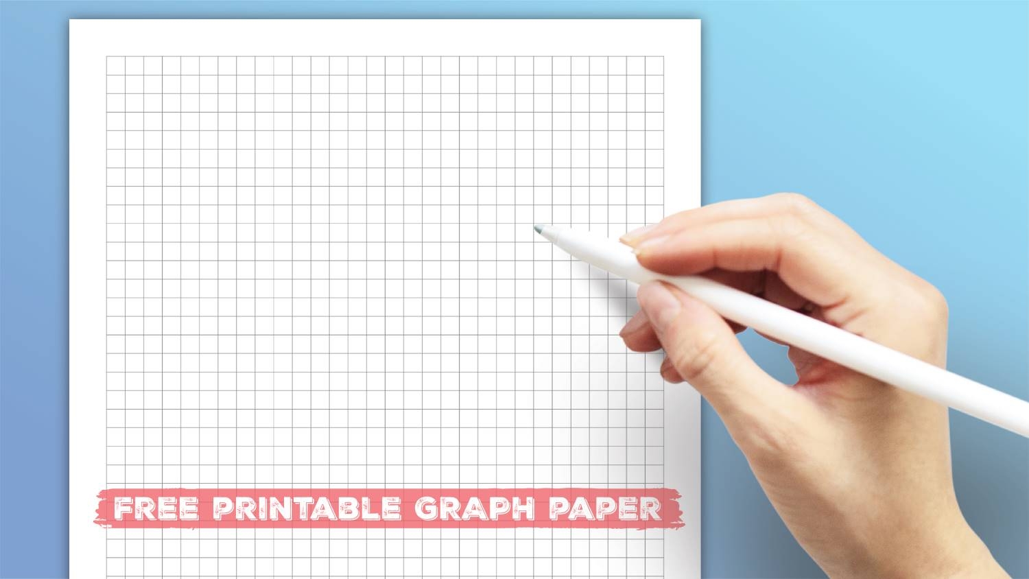 Large Graph Paper Printable PDF