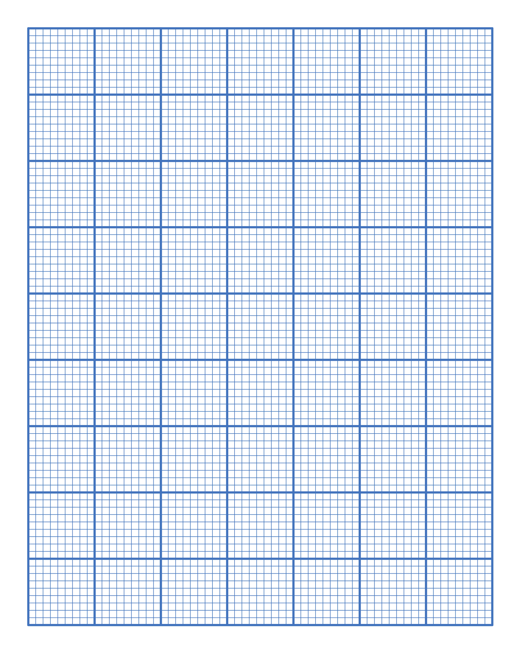 Free Printable Graph Paper Templates