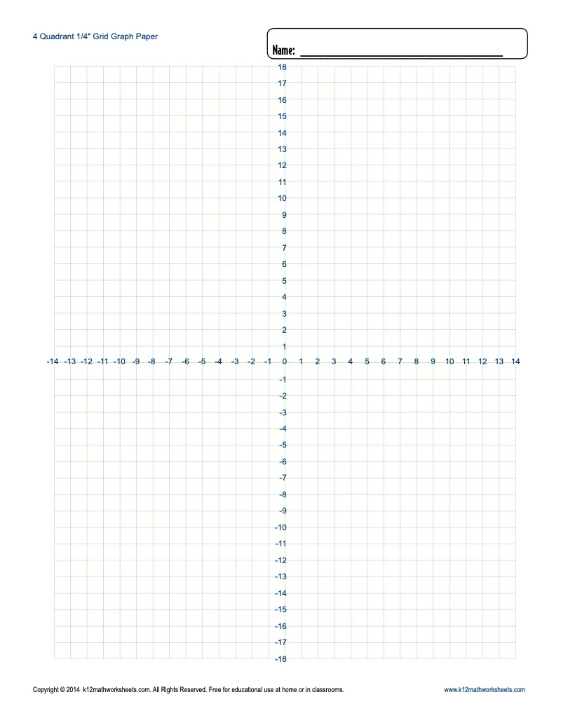 1/2 Inch Graph Paper Printable Free PDF
