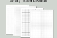 Printable Graph Paper PDF Dot Grid Paper Bullet Paper Grid Paper Digital Graph Paper Journal Graph Paper Graphing Paper Etsy