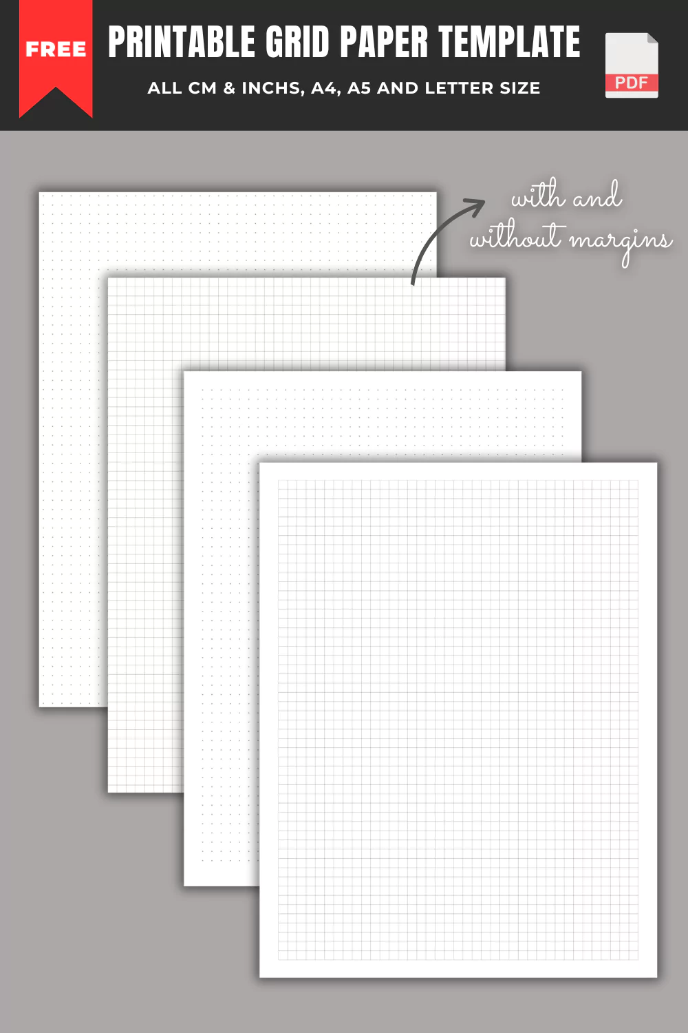 Printable Grid Graph Paper A4