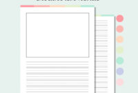 Printable Kids Story Paper Write Draw Journal Page Story Template Worksheet Elementary Handwriting Practice Homeschool Printable Etsy