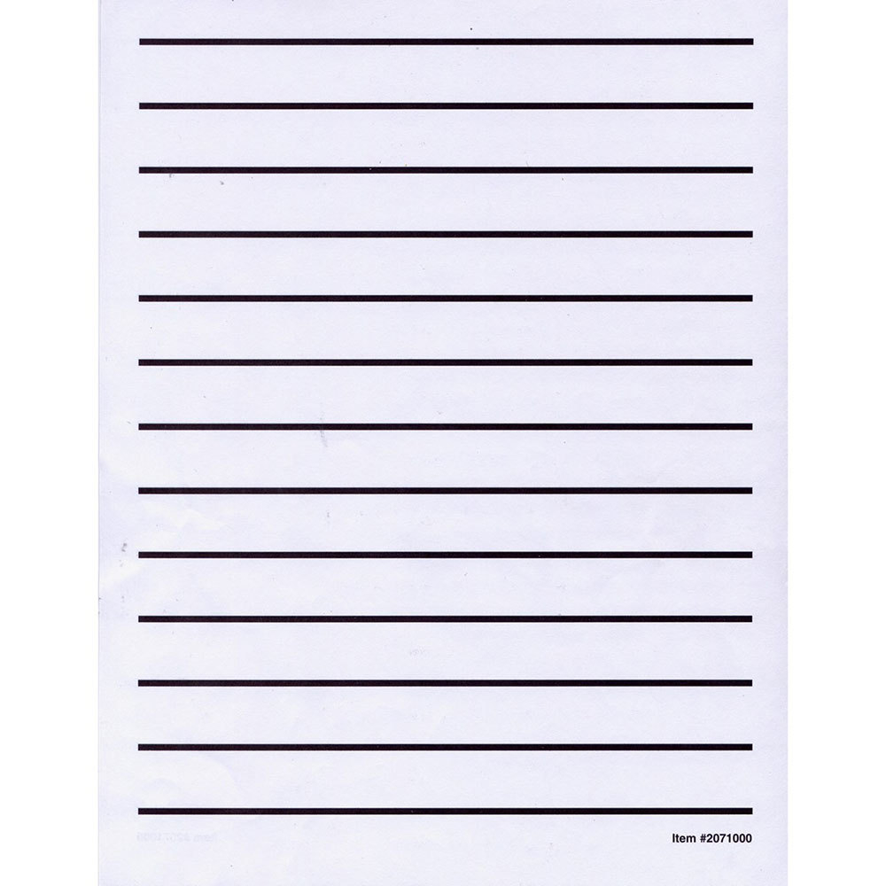 Paper with Lines Printable