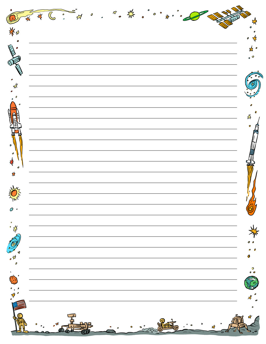 Printable Lined Paper Design