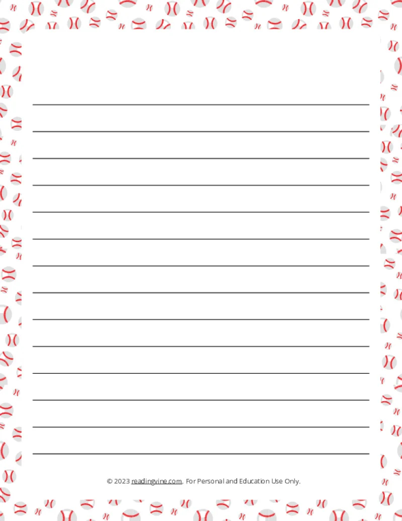 Free Printable Writing Paper
