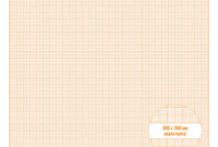 Printable Metric Graph Paper 30x30 Cm Size Vector Image