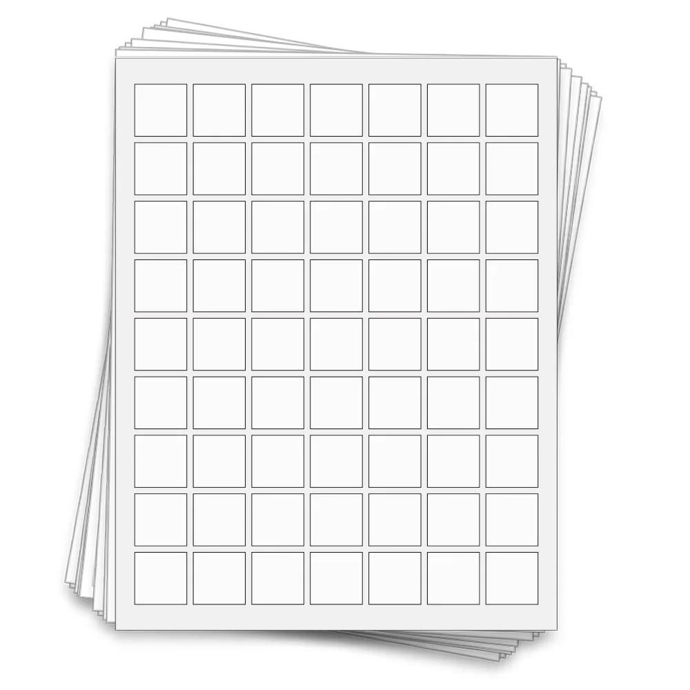 Printable Square Labels 1 In Dashleigh Template Center