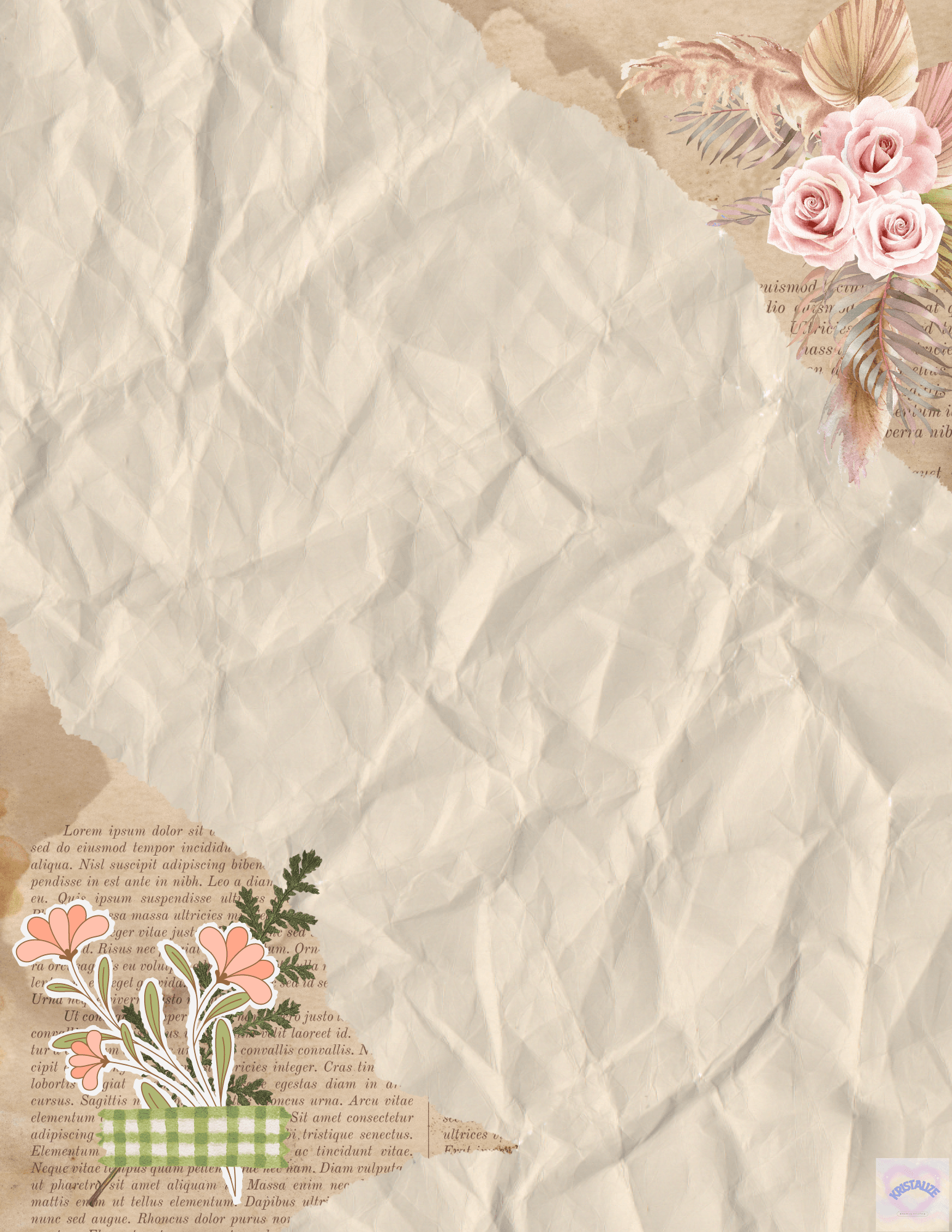 Printable Vintage Paper By Kristine nicolle santiago03 Raket PH