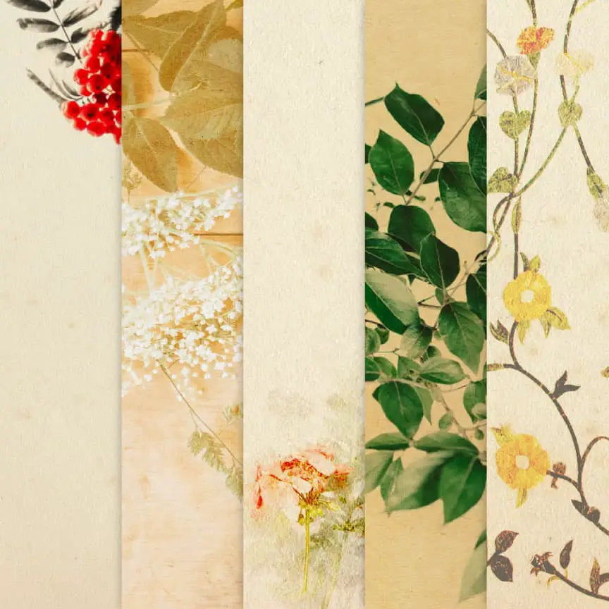 Printable Vintage Scrapbook Paper Tortagialla