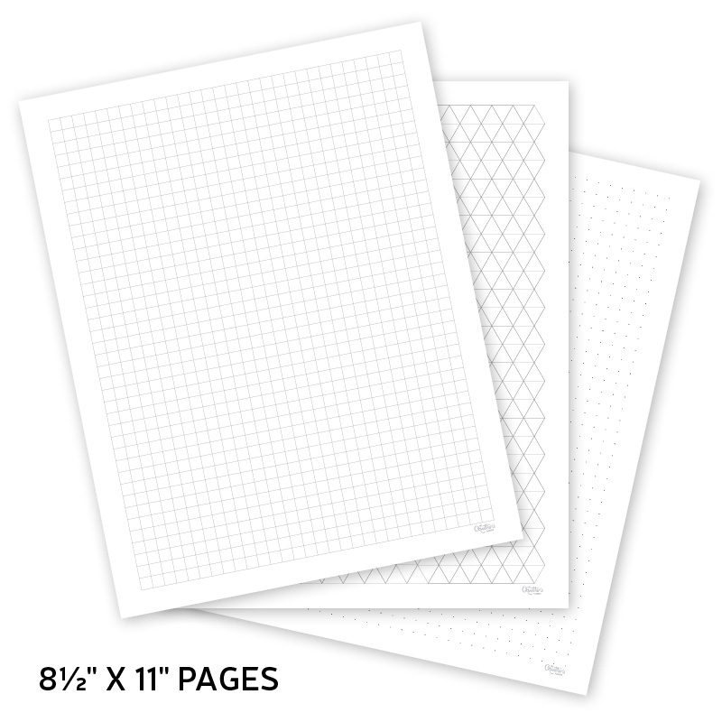 qp all graph papers full page the quilter s planner