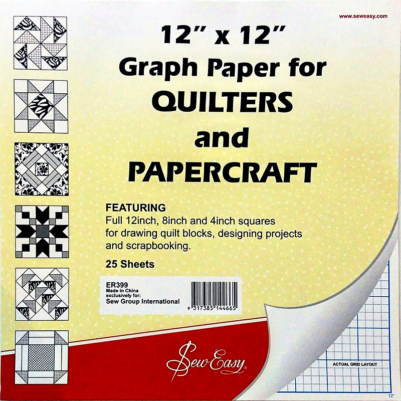 Quilters Graph Paper 12x12 9317385144665