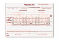 Rediform Driver s Daily Log Book