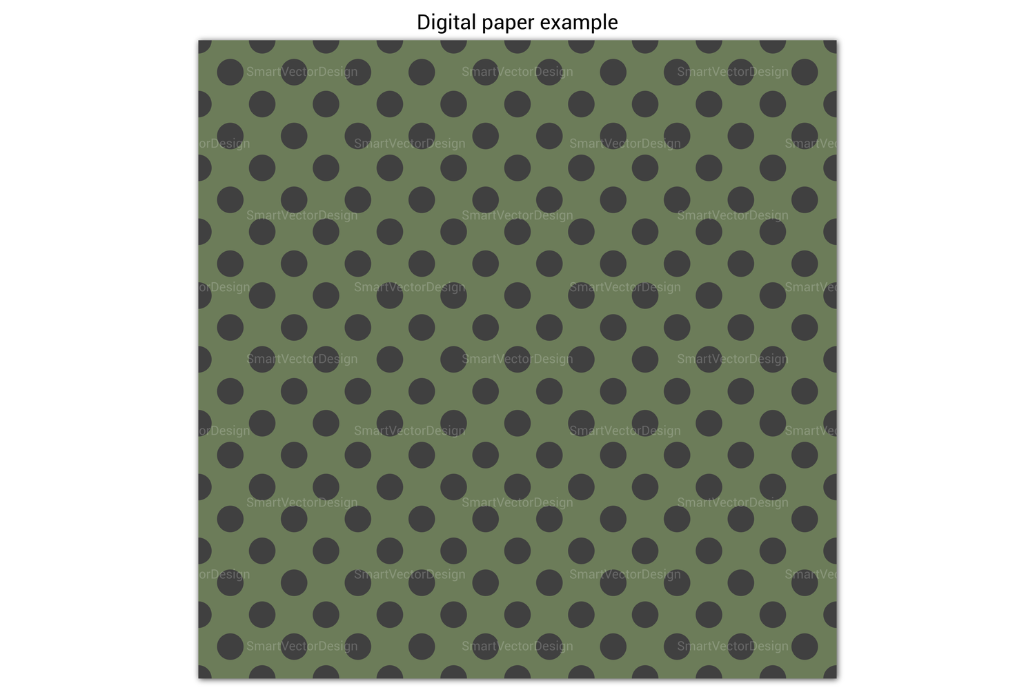 Seamless Medium Polka Dot Paper 250 Colors With Pattern By SmartVectorDesign TheHungryJPEG