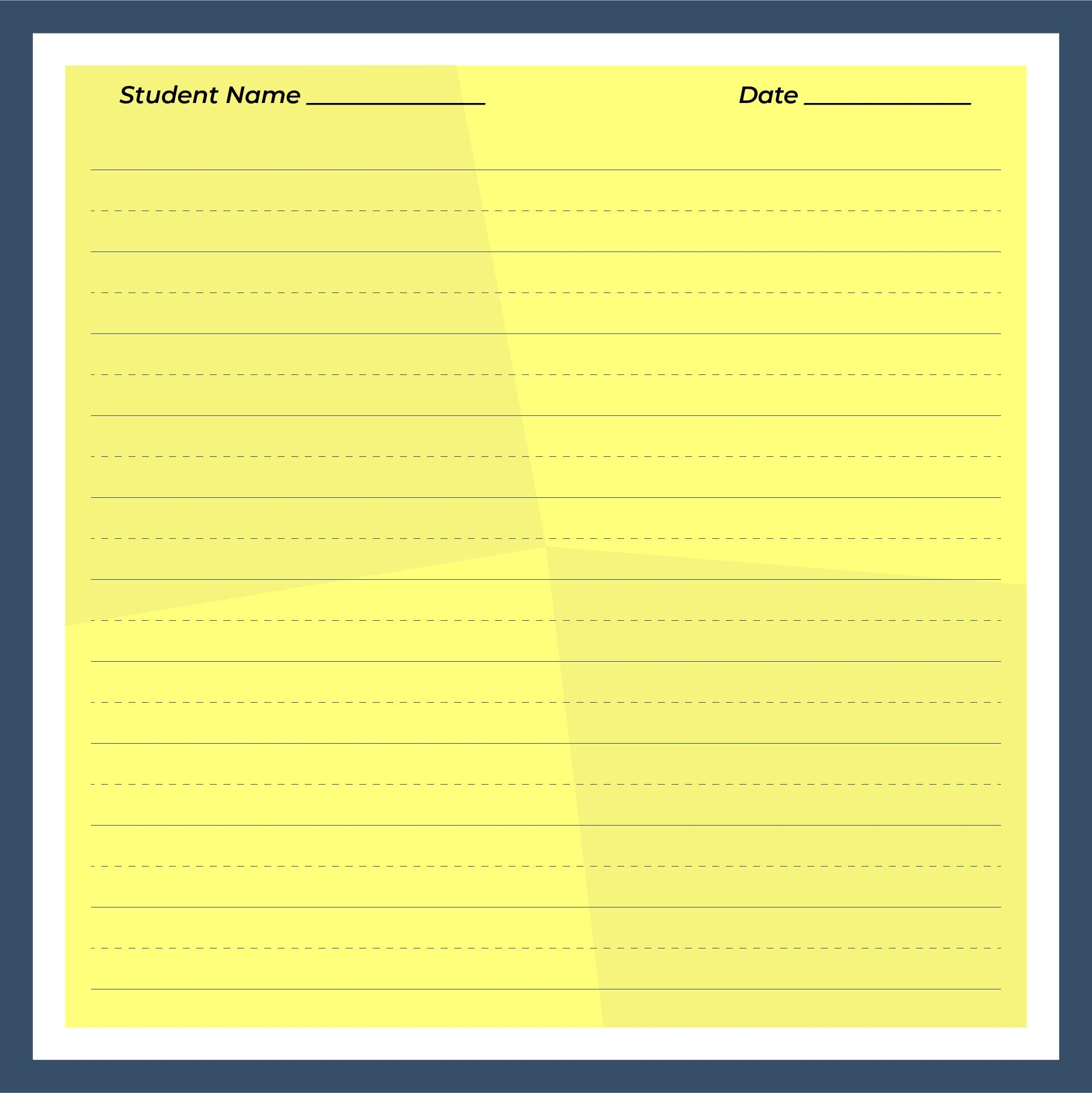 Second Grade Writing Paper 10 Free PDF Printables Printablee