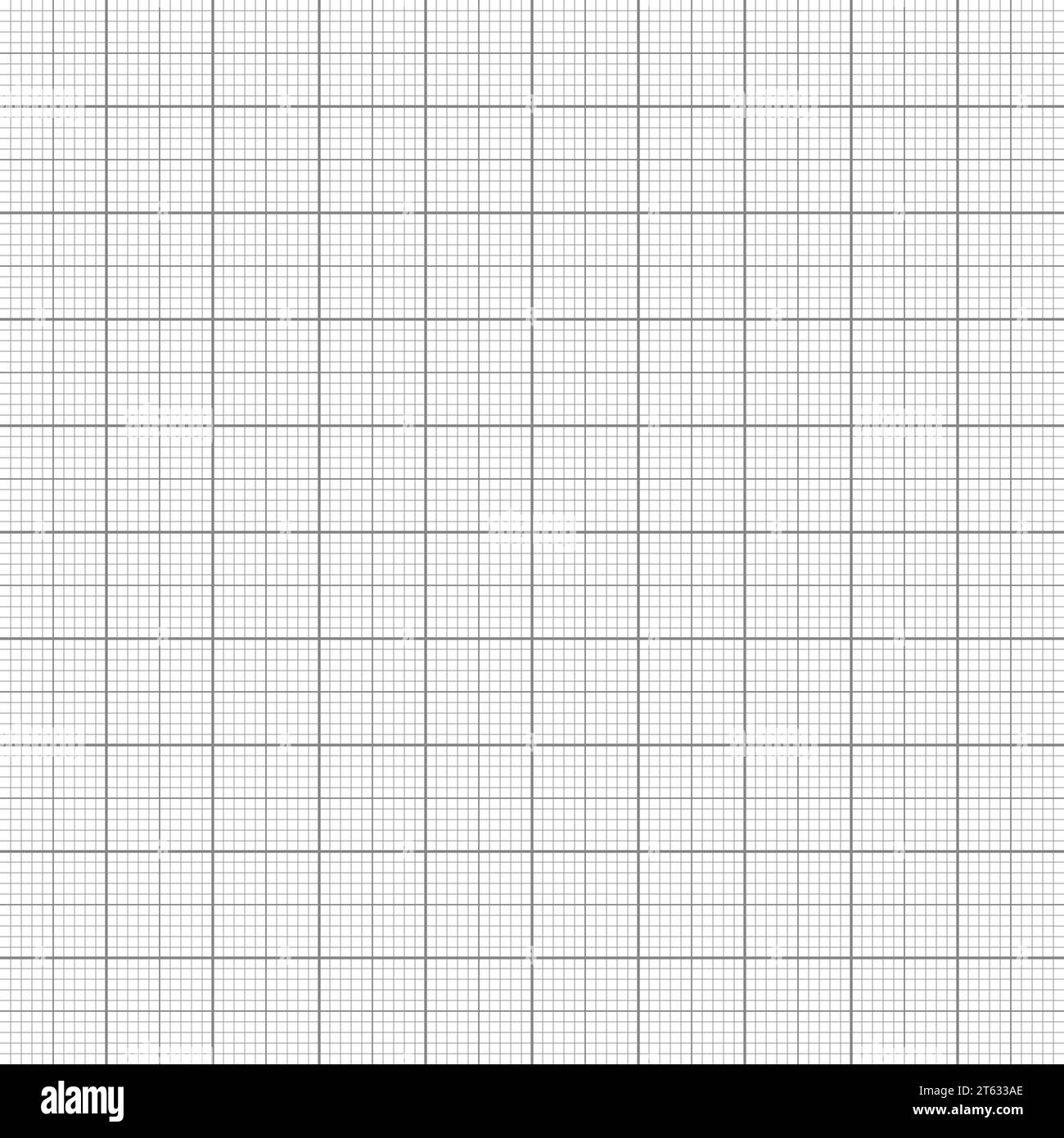 Sheet Of Graph Paper With Grid Millimeter Paper Texture Geometric Pattern Gray Lined Blank For Drawing Studying Technical Engineering Or Scale Stock Vector Image Art Alamy