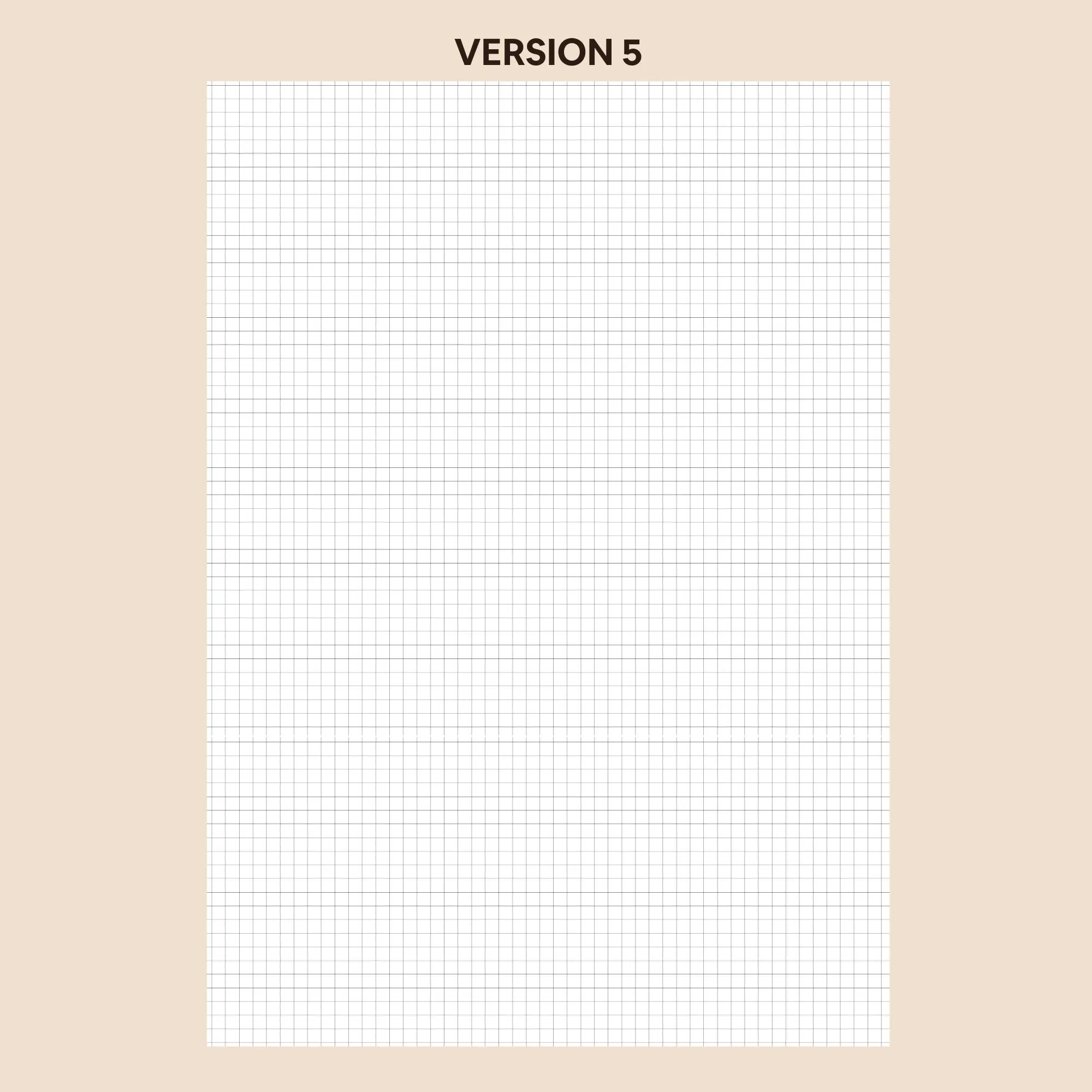 Small Grid Paper Printable Squared Paper Planner Inserts Graph Paper Notebook Digital Graph Paper A4 A5 US Letter Instant Download PDF Etsy