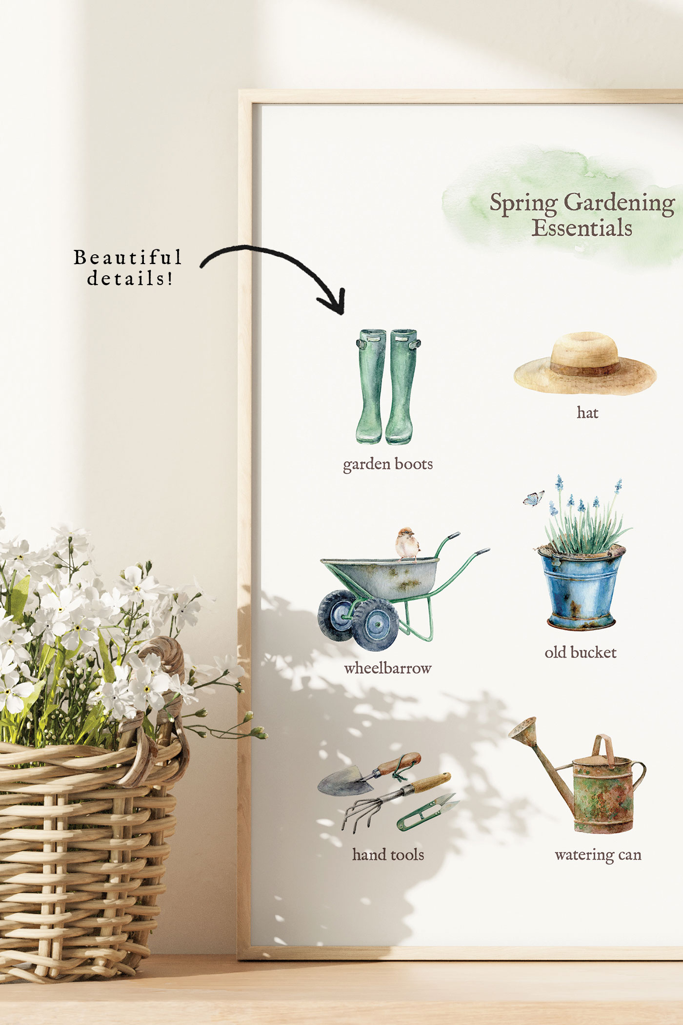 Spring Gardening Essentials Printable Live Laugh Rowe