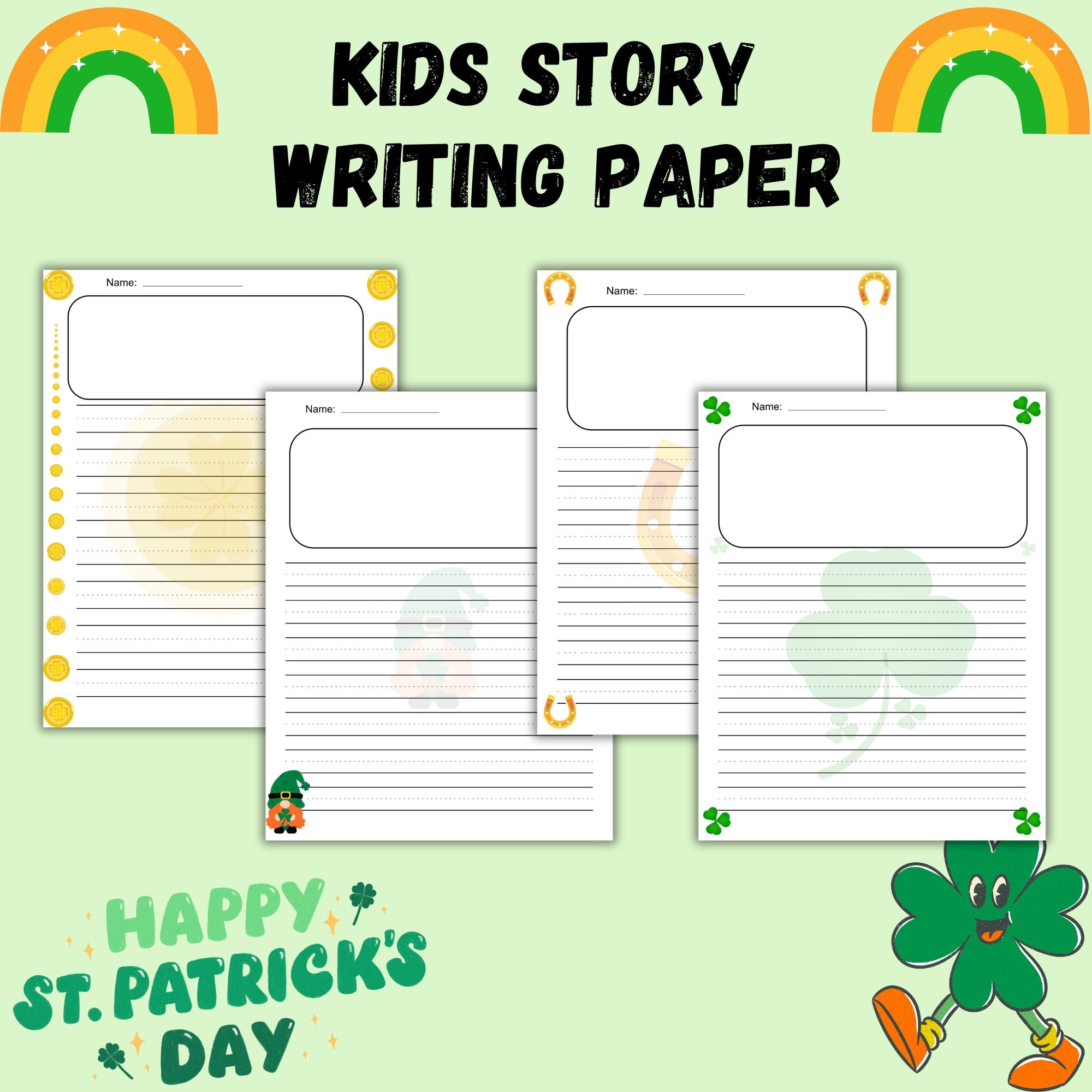 Story Writing Paper Printable