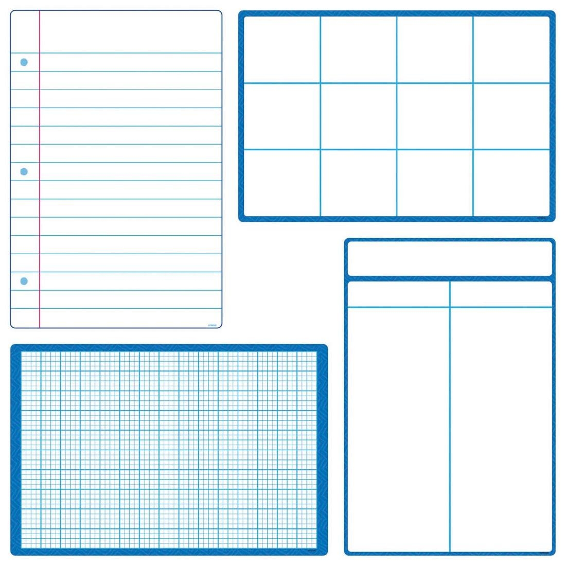 TREND Reusable Note Sheets Wipe Off Learning Set