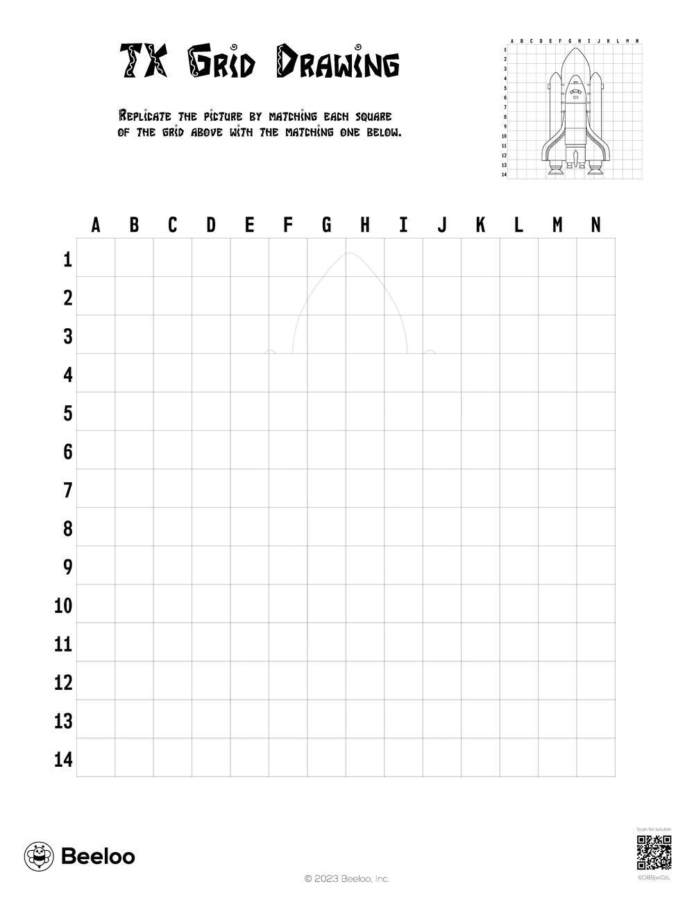 TX Grid Drawing Beeloo Printable Crafts And Activities For Kids