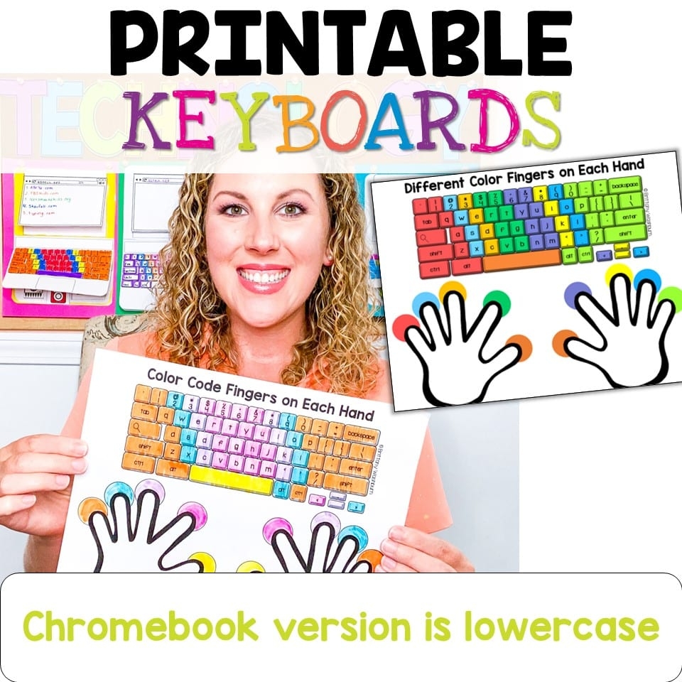 Typing Practice Printable Keyboard Pages 