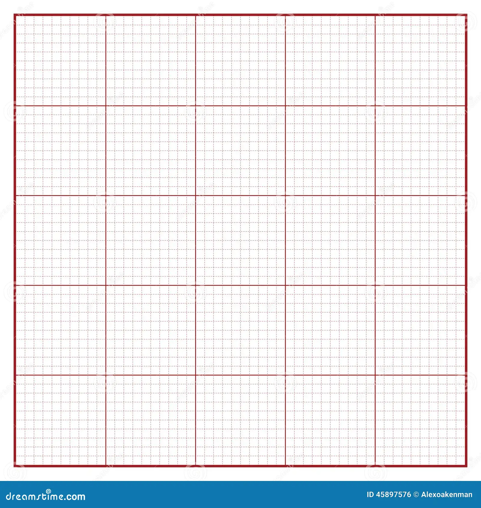 Vector Square Engineering Graph Paper Stock Vector Illustration Of Line Math 45897576