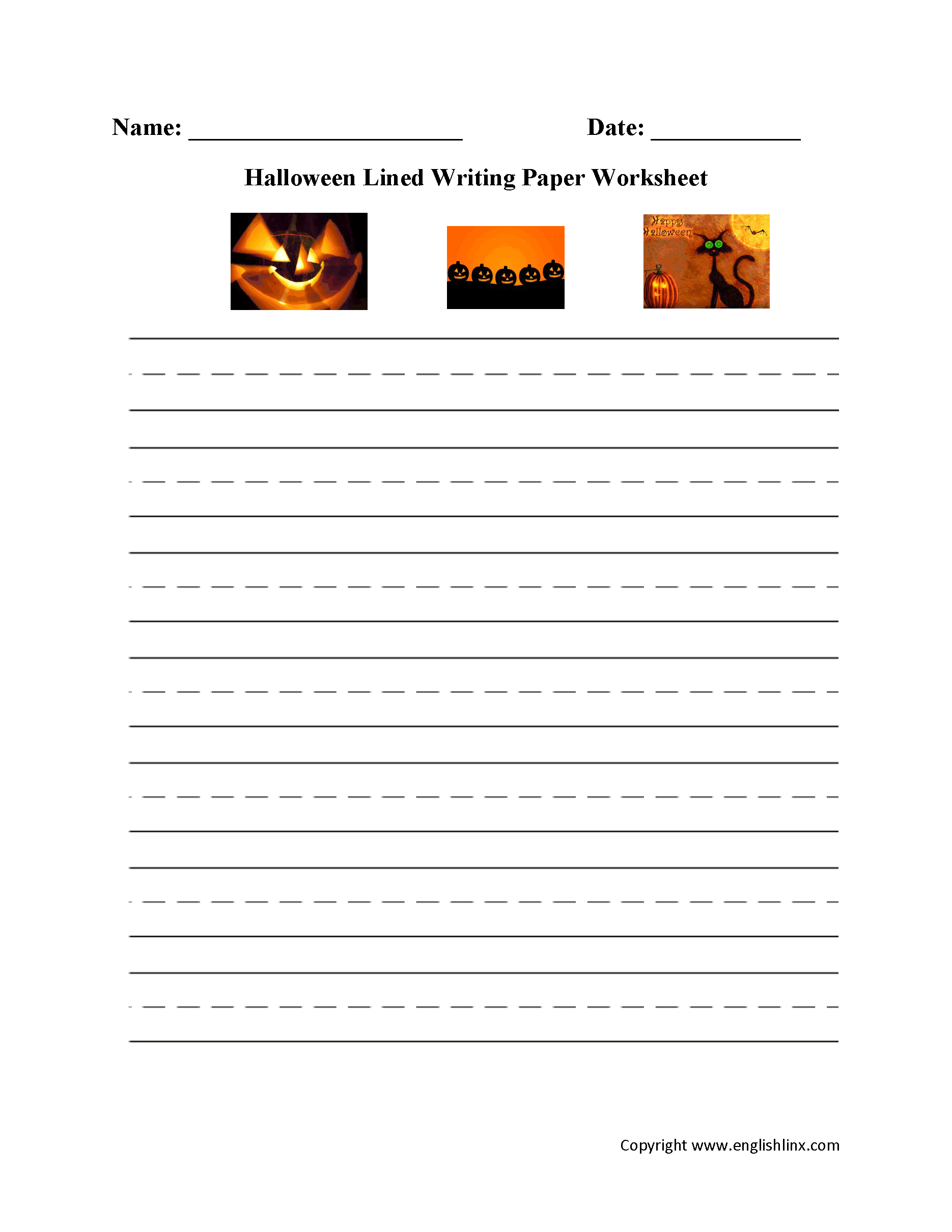 Writing Worksheets Lined Writing Paper Worksheets